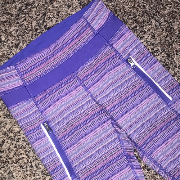 🐠Lululemon Inspire Tights II Purple Space Dye Size 2 | Like New! - Picture 4 of 12